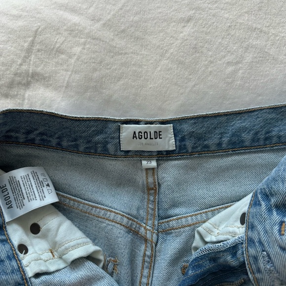 AGOLDE Pinch Waist High Rise Kick Jeans - Picture 5 of 8
